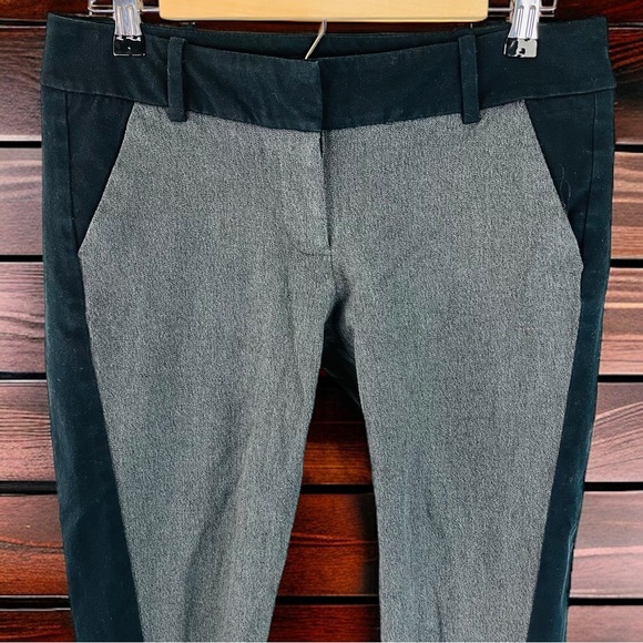 Sold Grey Stretch Pants | Black Taping | Size 6 (95% Cotton, 5% Spandex) - Picture 6 of 6